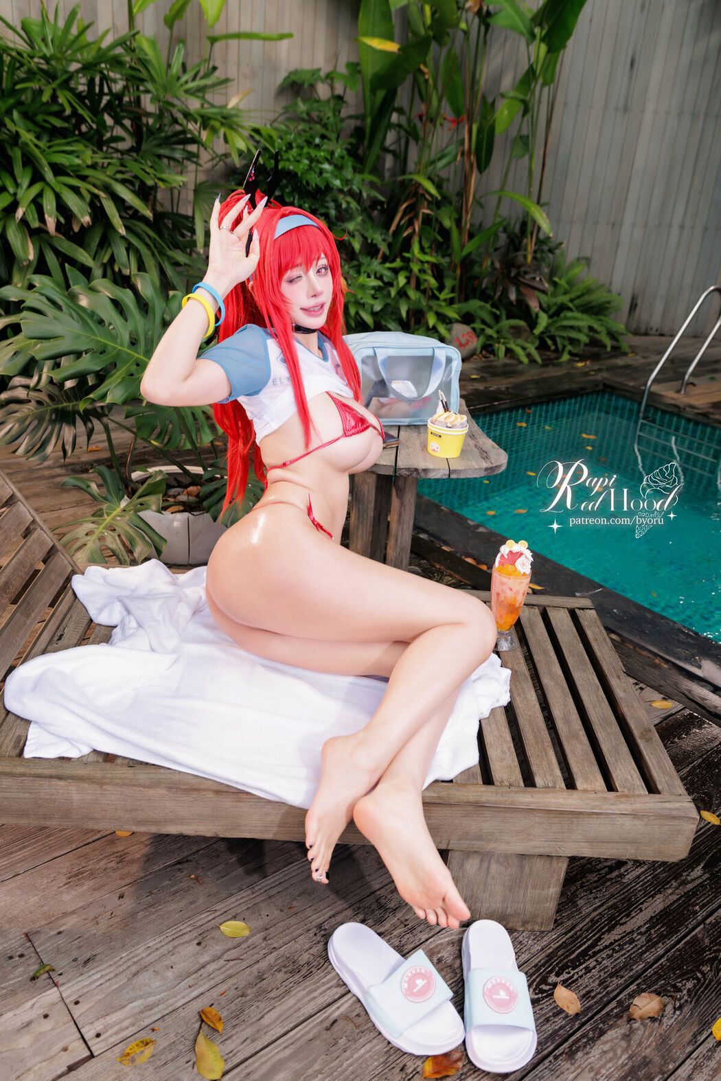 Coser@Byoru – Rapi Redhood summerAnd胜利女神 妮姬 拉毗小红帽 (51P – 22V)