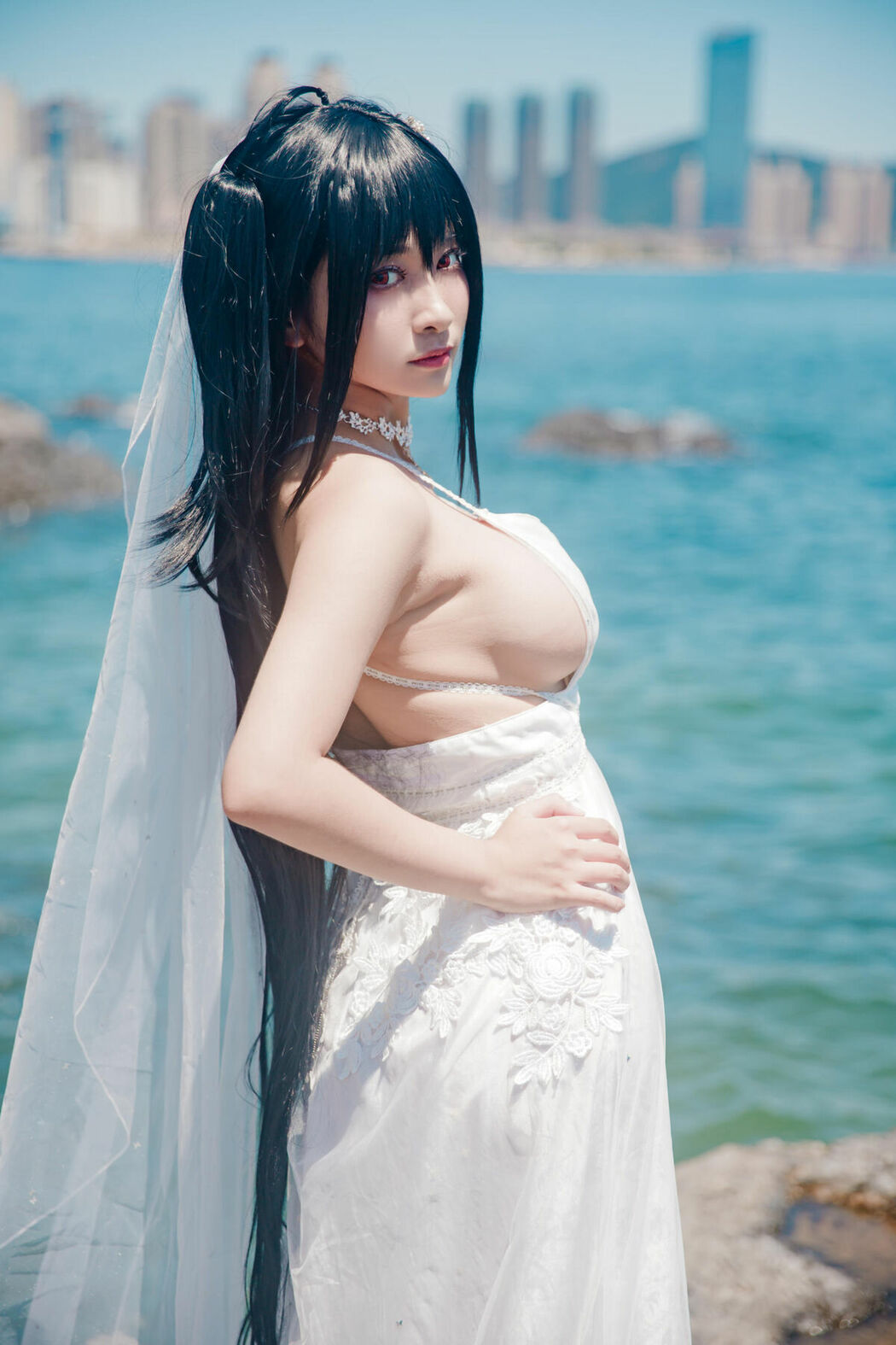 Coser@洛璃LoLiSAMA – 大凤花嫁 (45P)