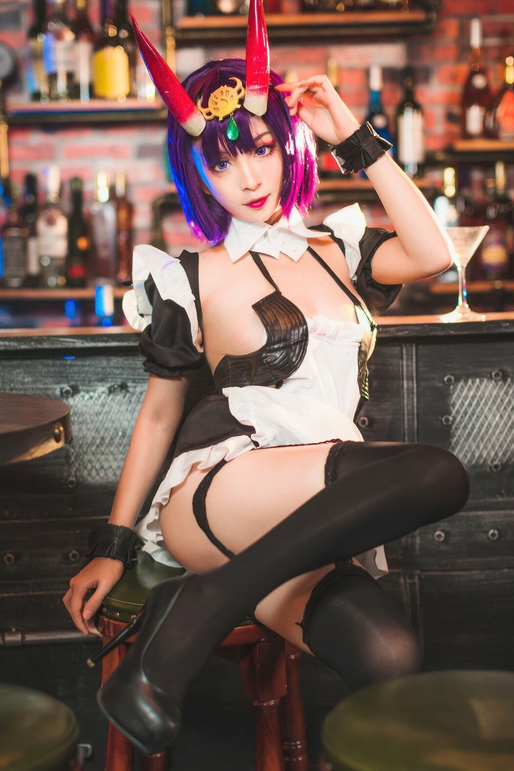 Coser@九九八XY – 酒吞女仆 (71P) Cover Photo