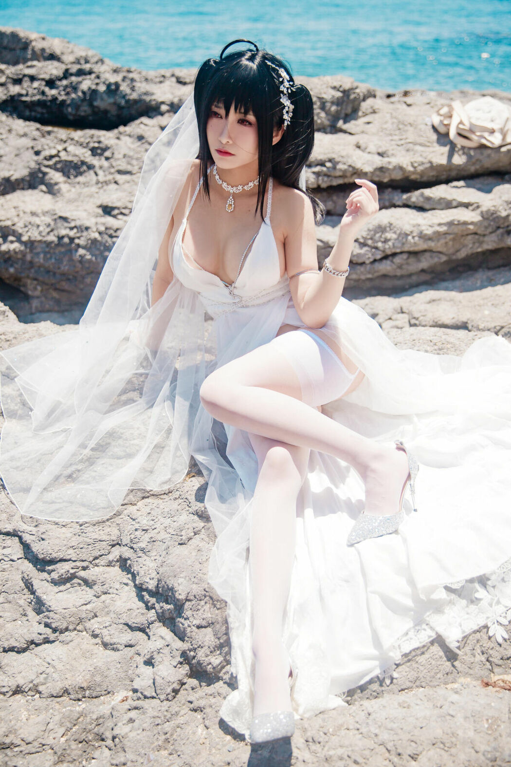 Coser@洛璃LoLiSAMA – 大凤花嫁 (45P)