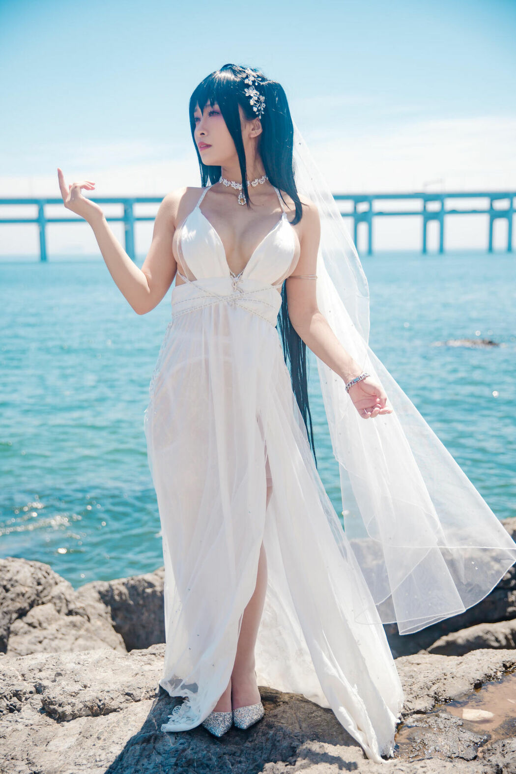 Coser@洛璃LoLiSAMA – 大凤花嫁 (45P)