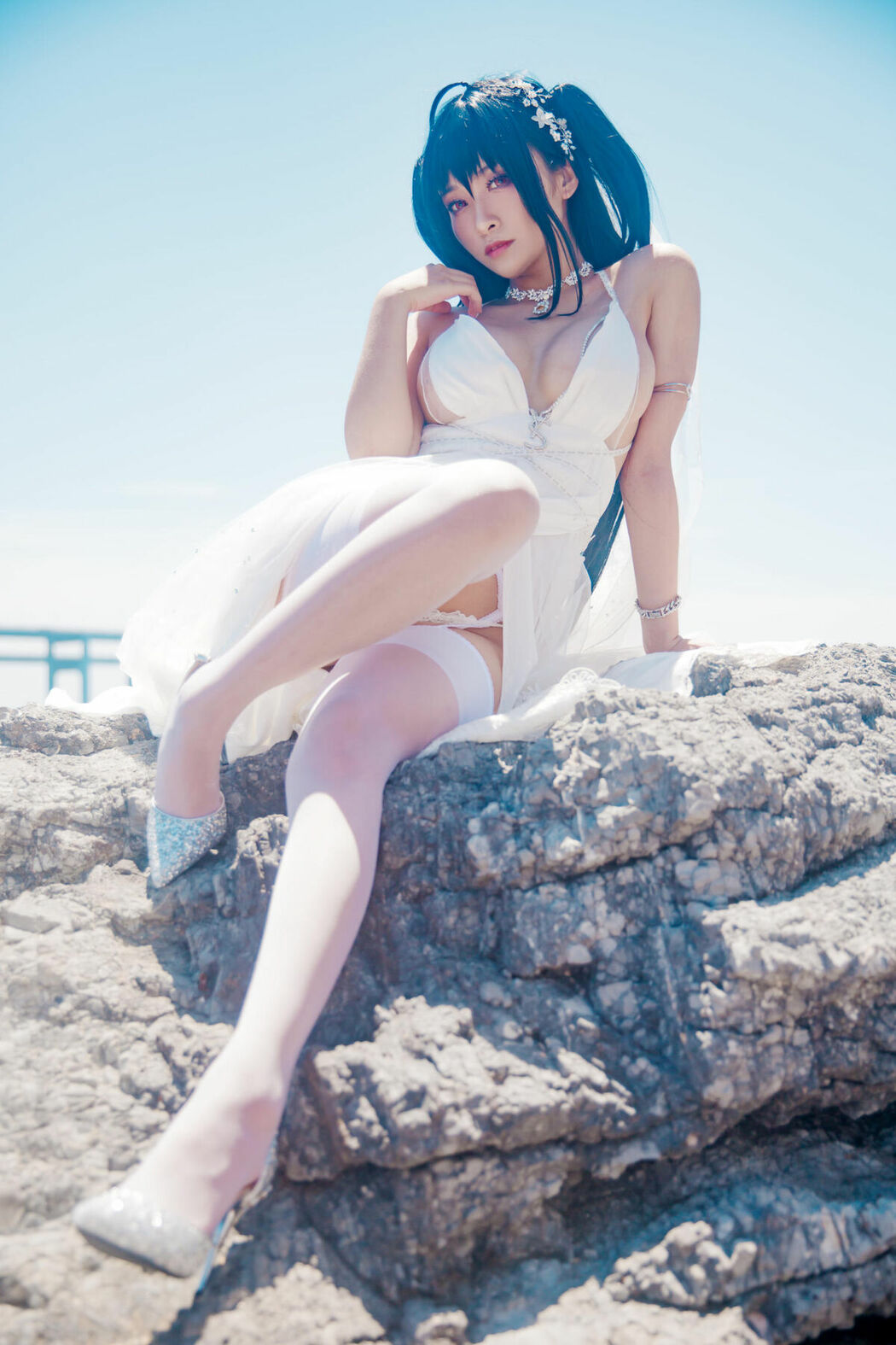 Coser@洛璃LoLiSAMA – 大凤花嫁 (45P)