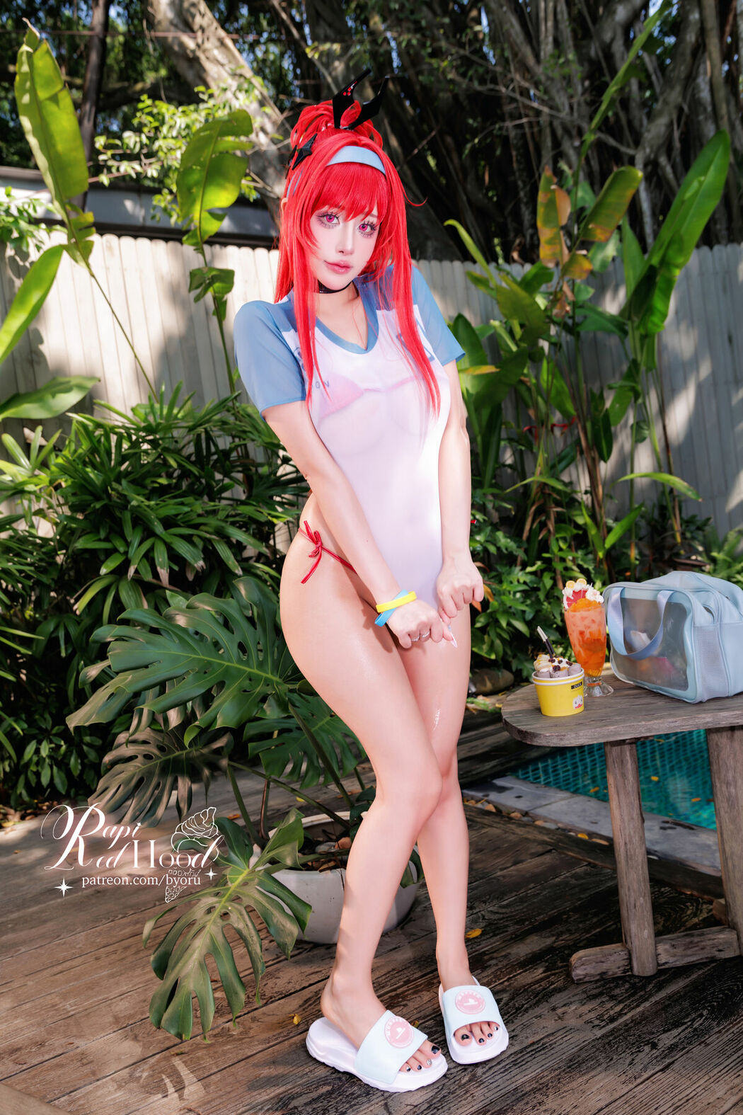 Coser@Byoru – Rapi Redhood summerAnd胜利女神 妮姬 拉毗小红帽 (51P – 22V)