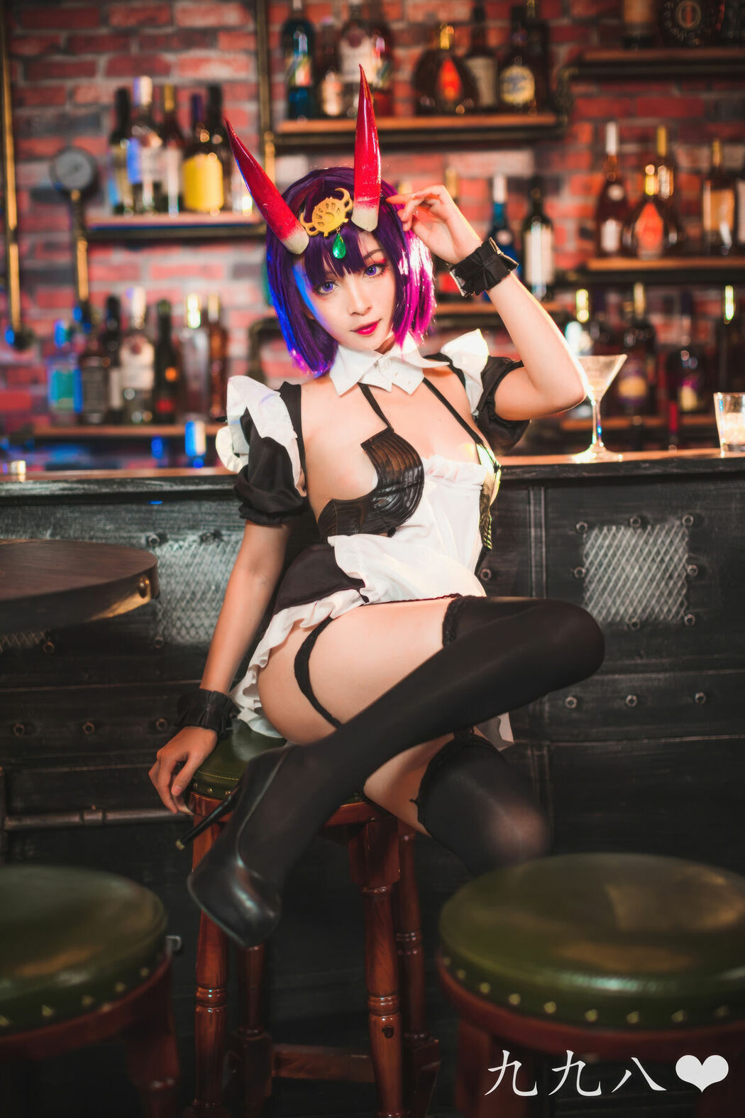 Coser@九九八XY – 酒吞女仆 (71P)