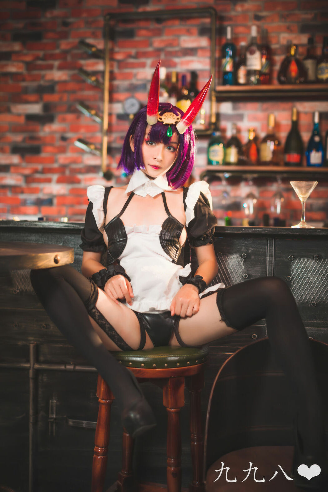 Coser@九九八XY – 酒吞女仆 (71P)