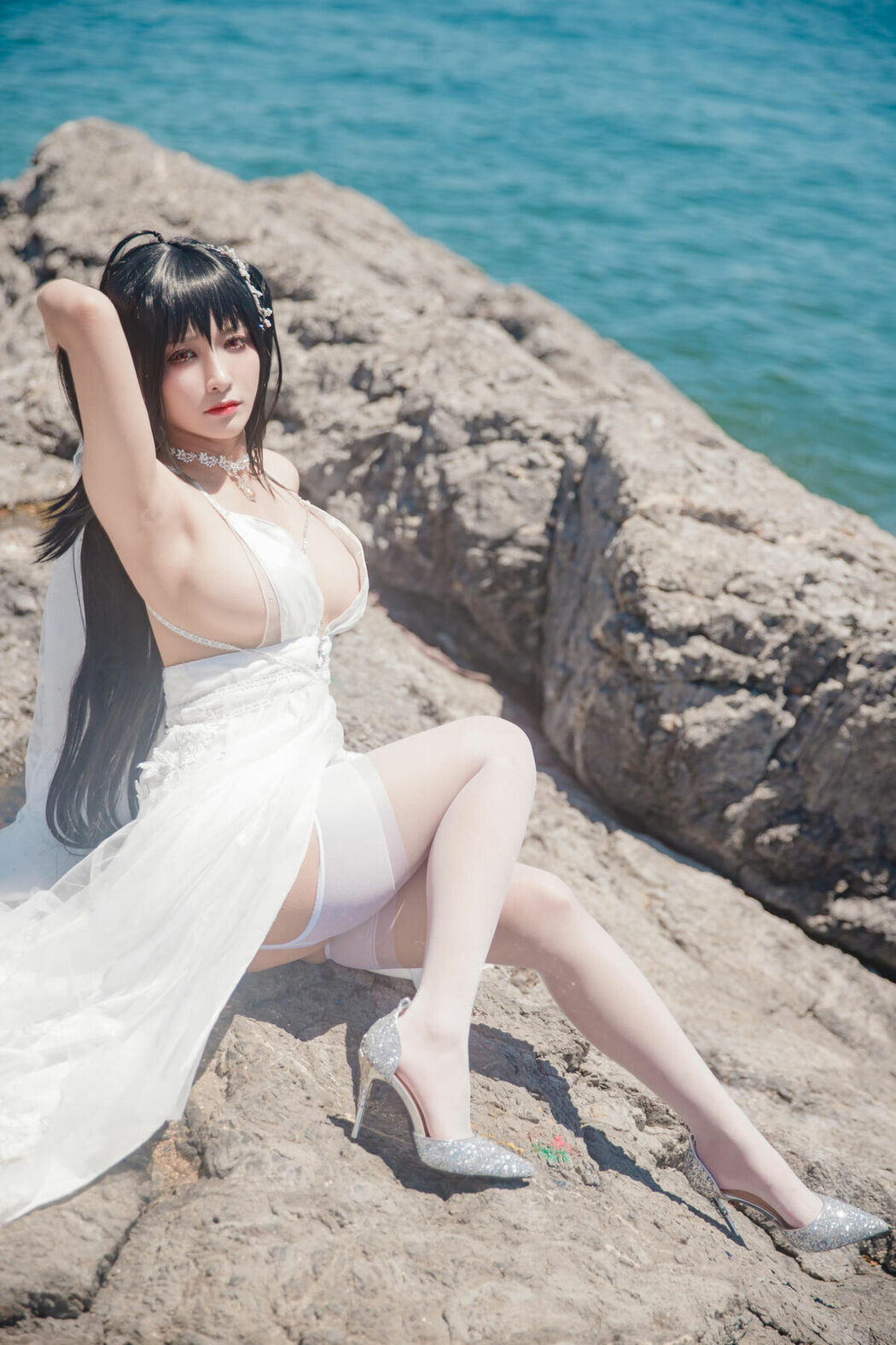 Coser@洛璃LoLiSAMA – 大凤花嫁 (45P)