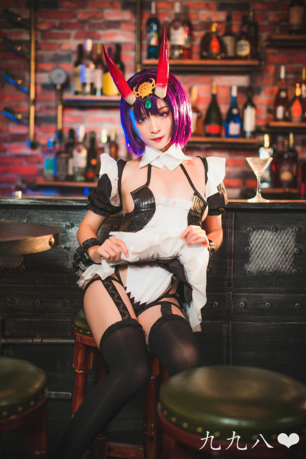 Coser@九九八XY – 酒吞女仆 (71P)