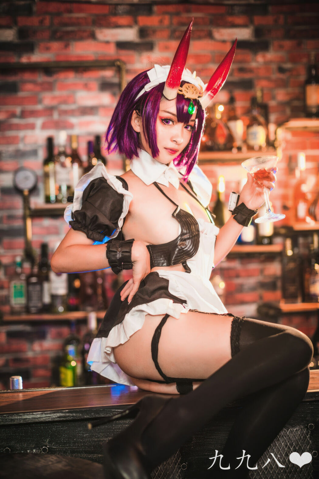 Coser@九九八XY – 酒吞女仆 (71P)