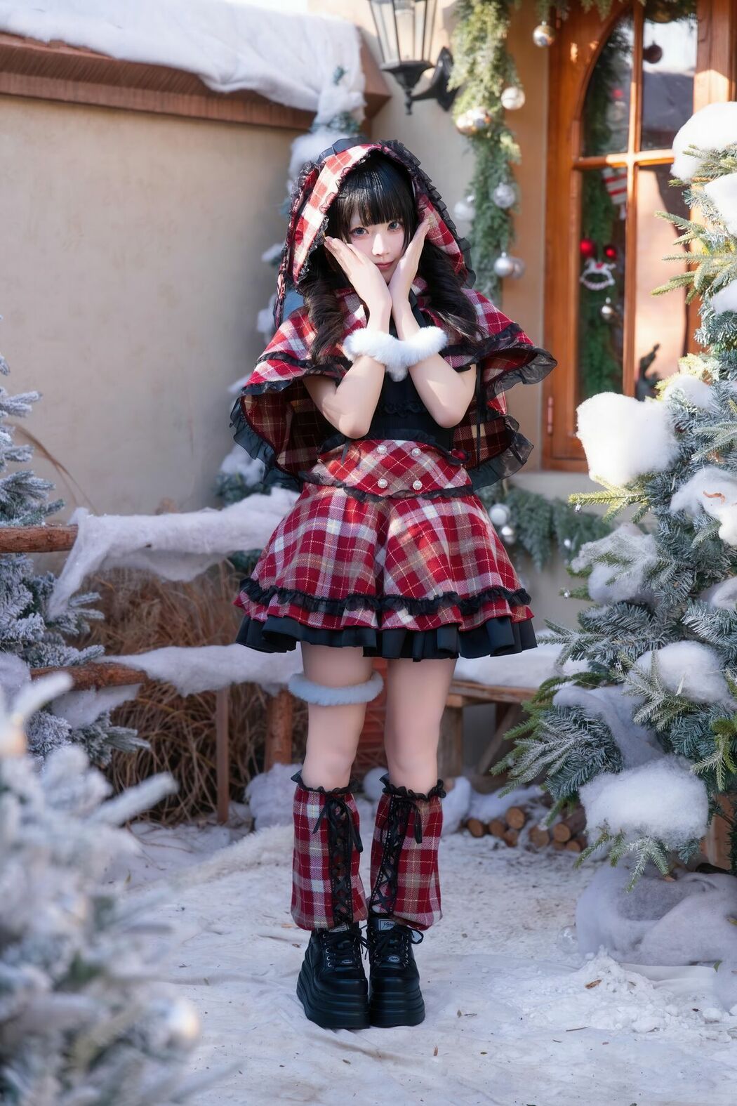 Coser@清水凪 – 圣诞 日夜 Part01 (51P)