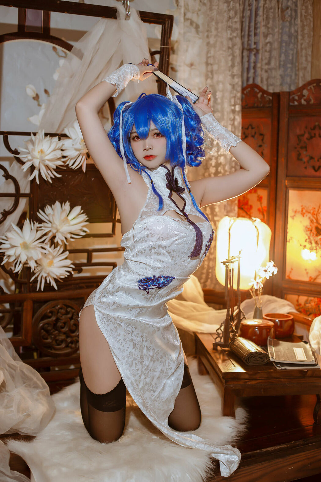 Coser@二佐Nisa – 碧蓝航线 圣路易斯 春之华 (30P)