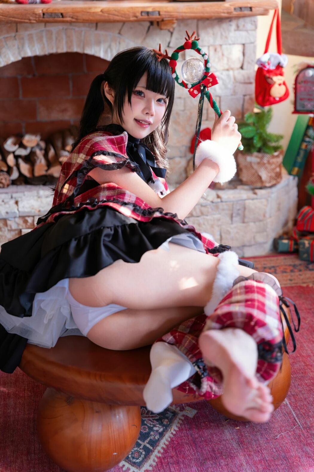 Coser@清水凪 – 圣诞 日夜 Part01 (51P)