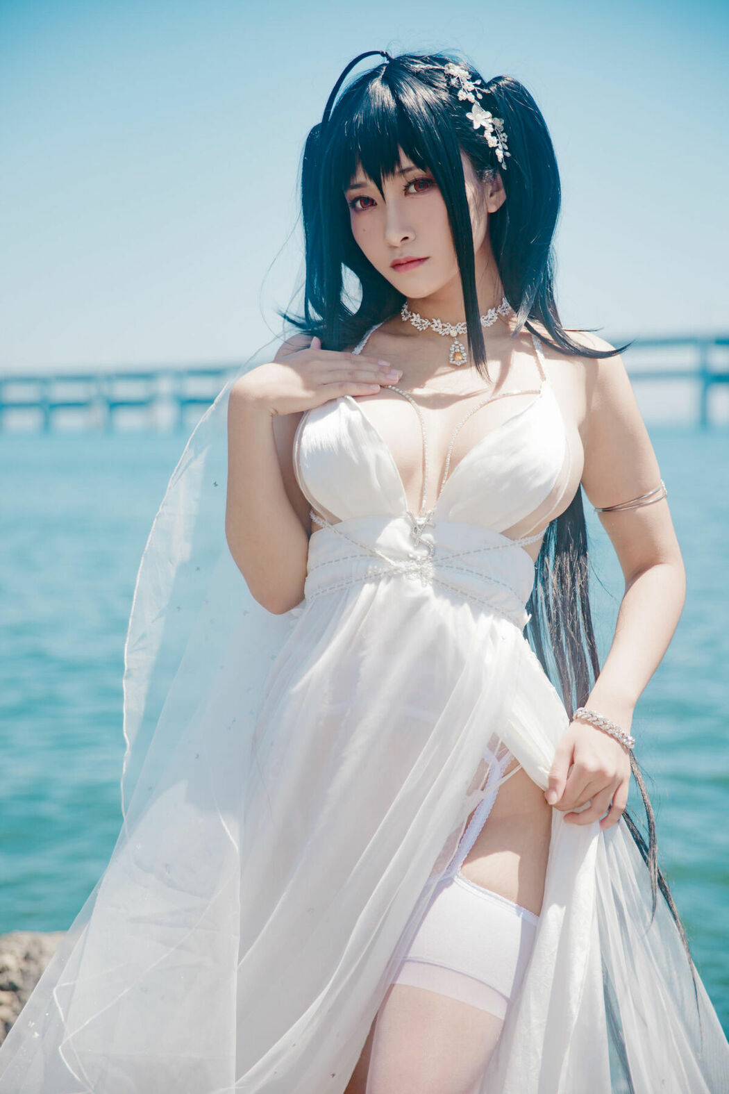 Coser@洛璃LoLiSAMA – 大凤花嫁 (45P)