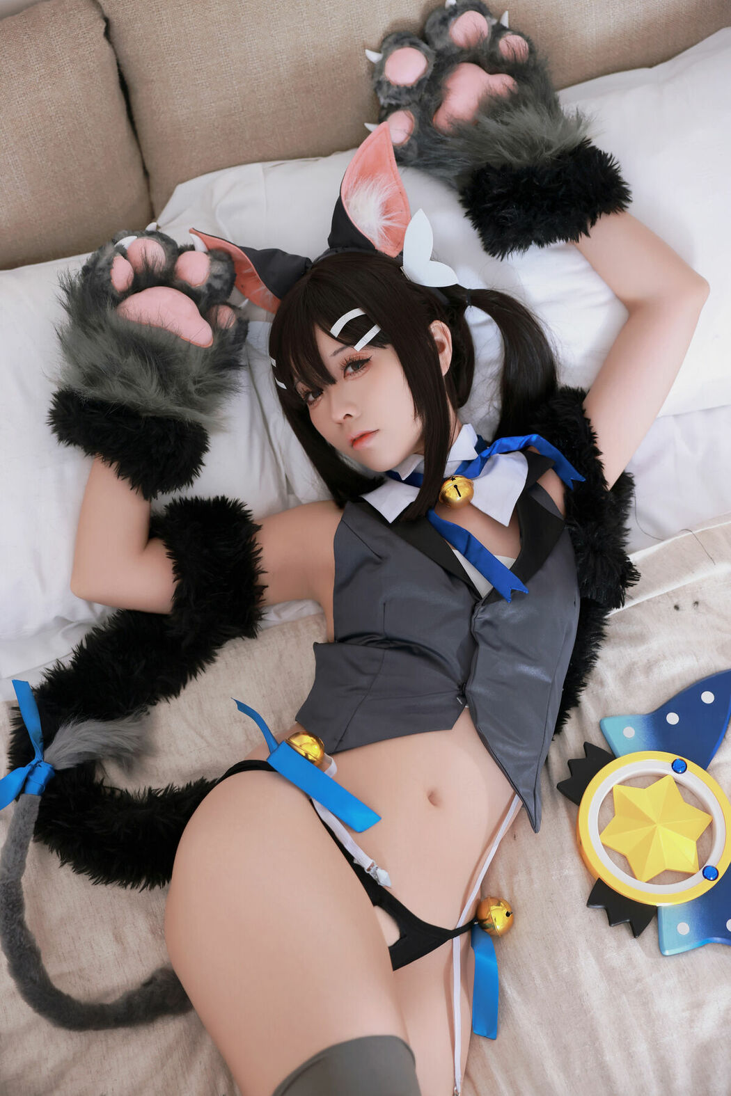 Coser@G44不会受伤 – 魔法少女伊莉雅 美游野兽 (22P)