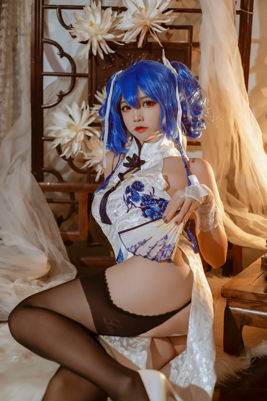 Coser@二佐Nisa – 碧蓝航线 圣路易斯 春之华 (30P)