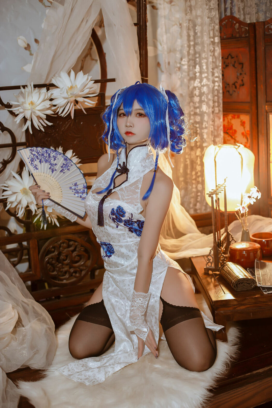 Coser@二佐Nisa – 碧蓝航线 圣路易斯 春之华 (30P)