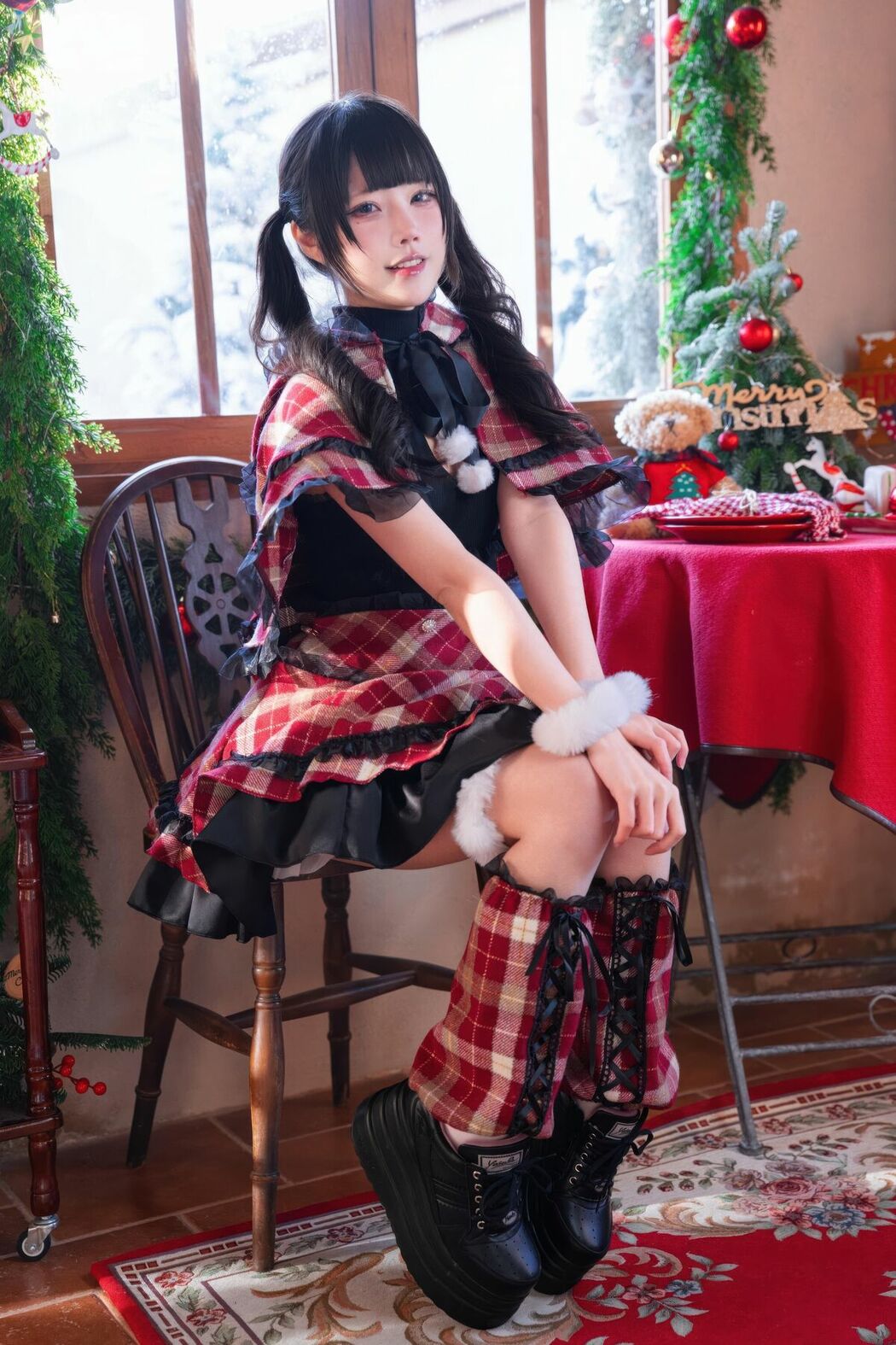 Coser@清水凪 – 圣诞 日夜 Part01 (51P)