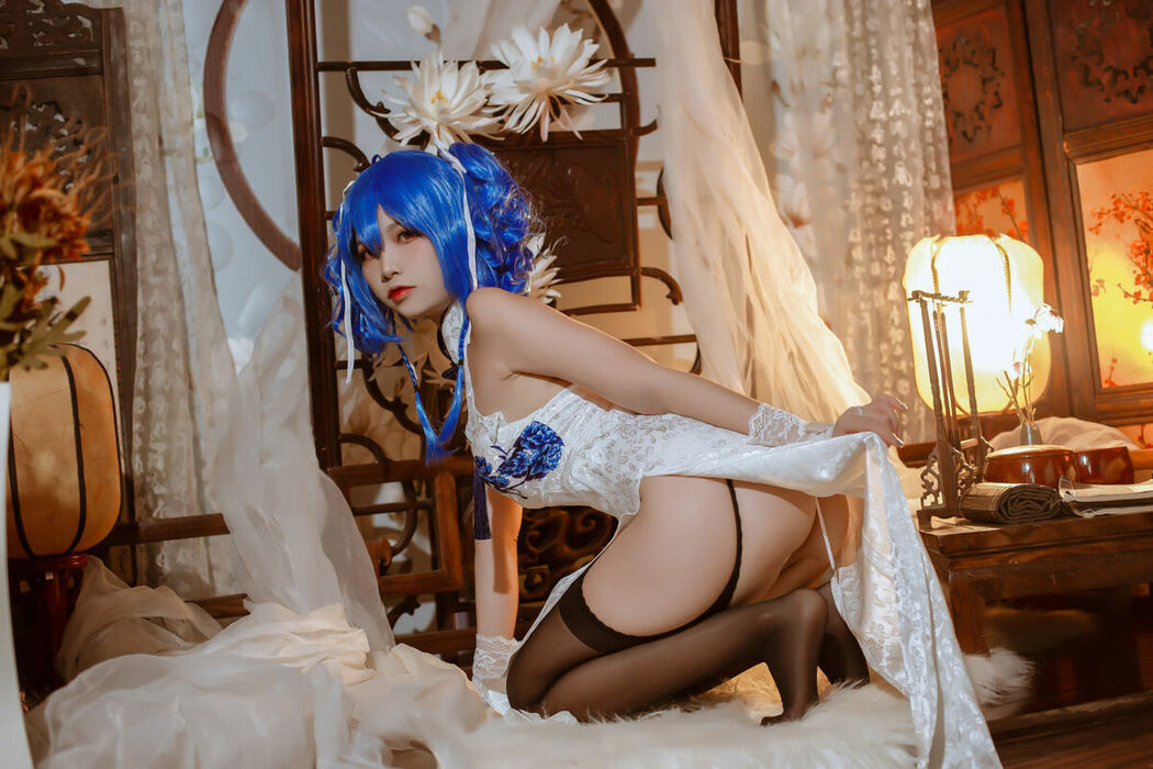 Coser@二佐Nisa – 碧蓝航线 圣路易斯 春之华 (30P)