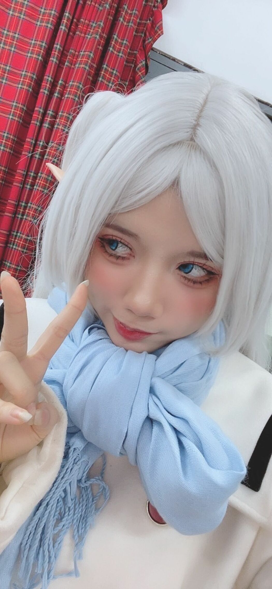 Coser@PoppaChan – Frieren Winter 芙莉莲&middot;黑丝短靴冬装 S (72P – 13V)