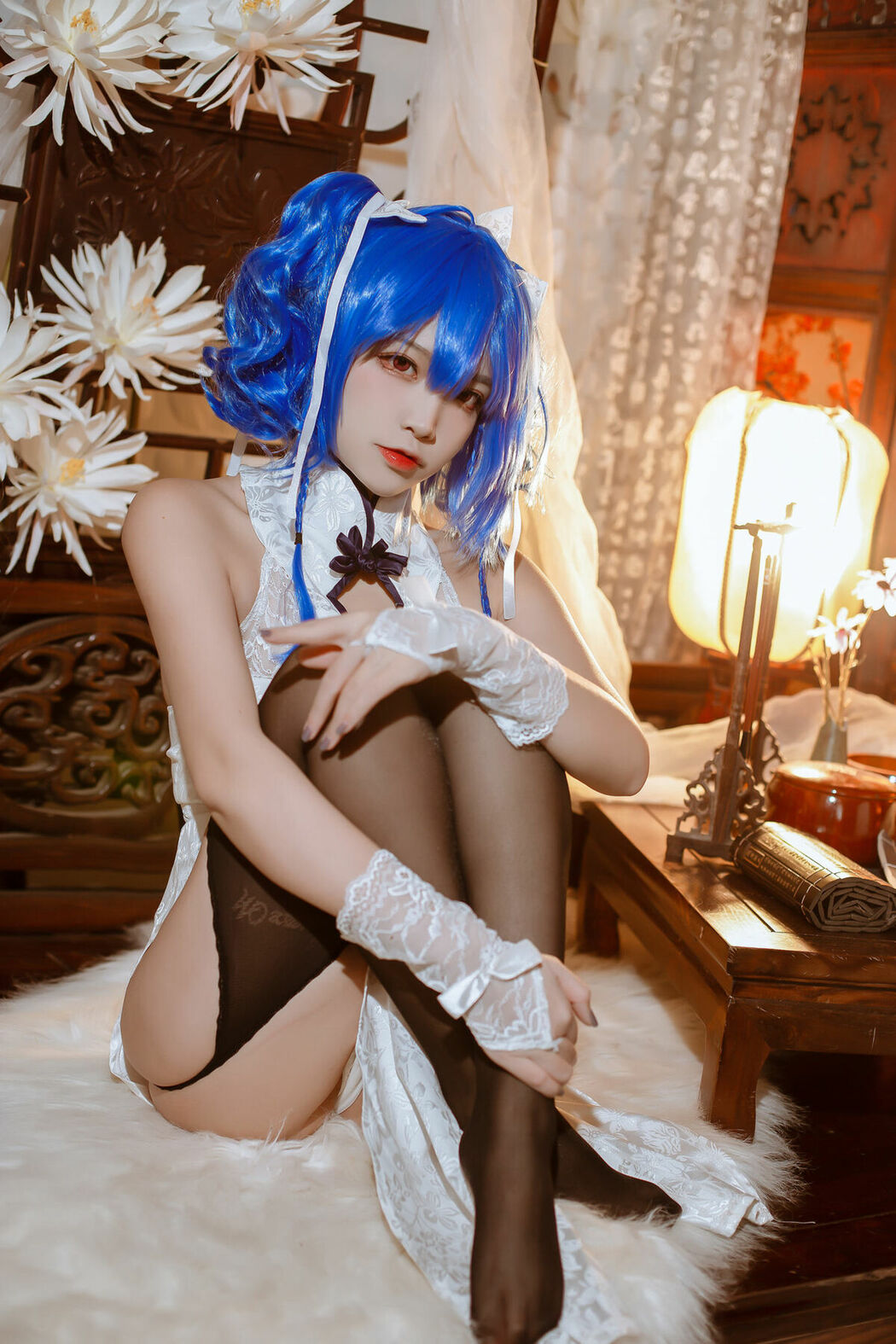Coser@二佐Nisa – 碧蓝航线 圣路易斯 春之华 (30P)