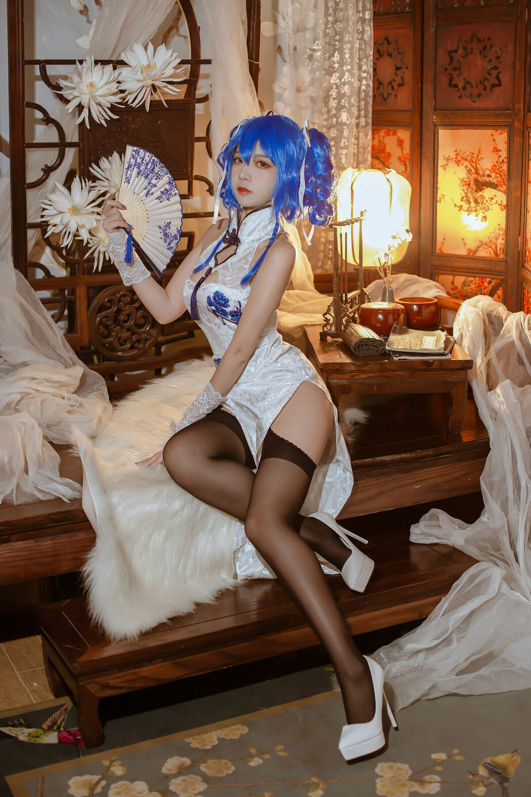 Coser@二佐Nisa – 碧蓝航线 圣路易斯 春之华 (30P)
