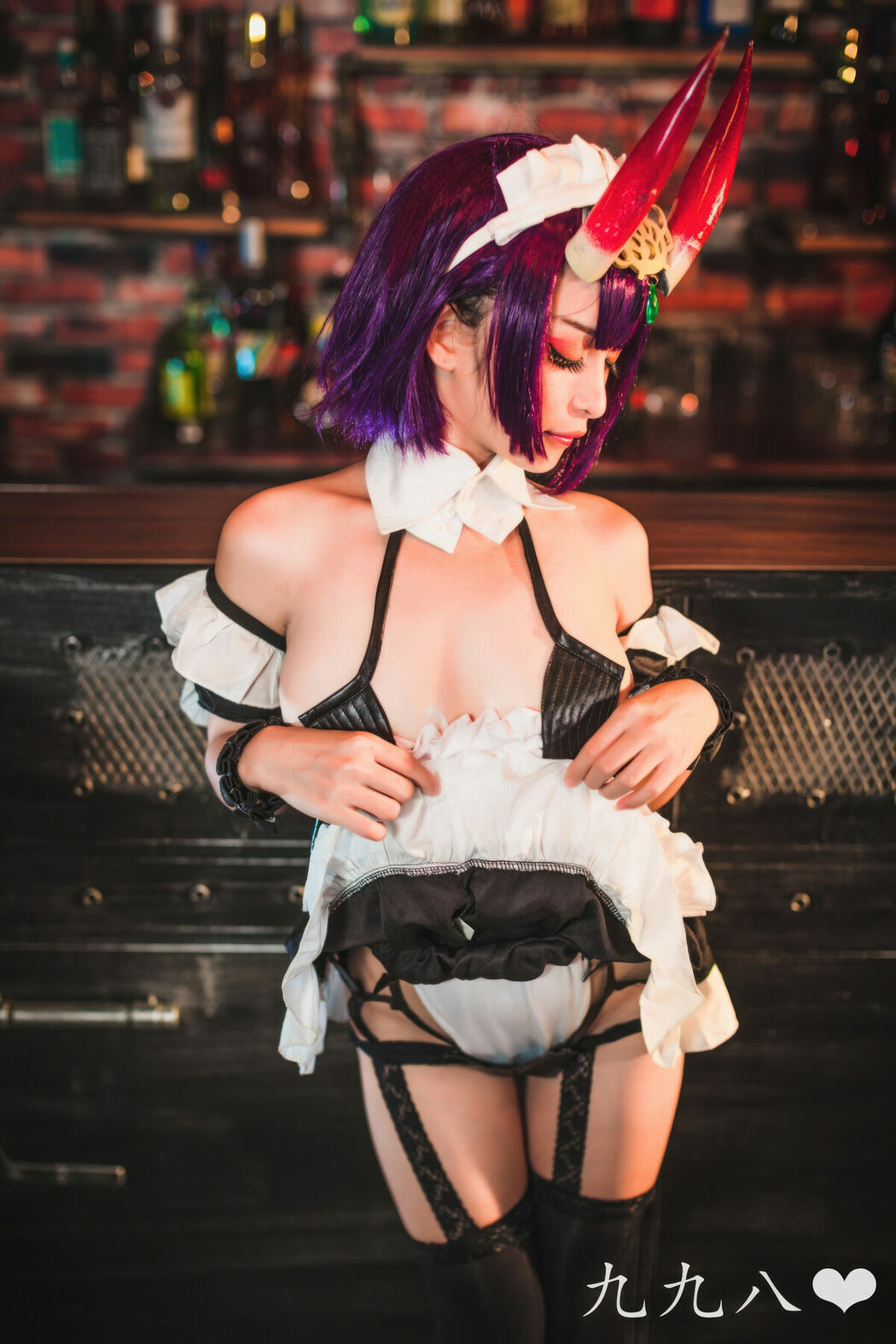 Coser@九九八XY – 酒吞女仆 (71P)