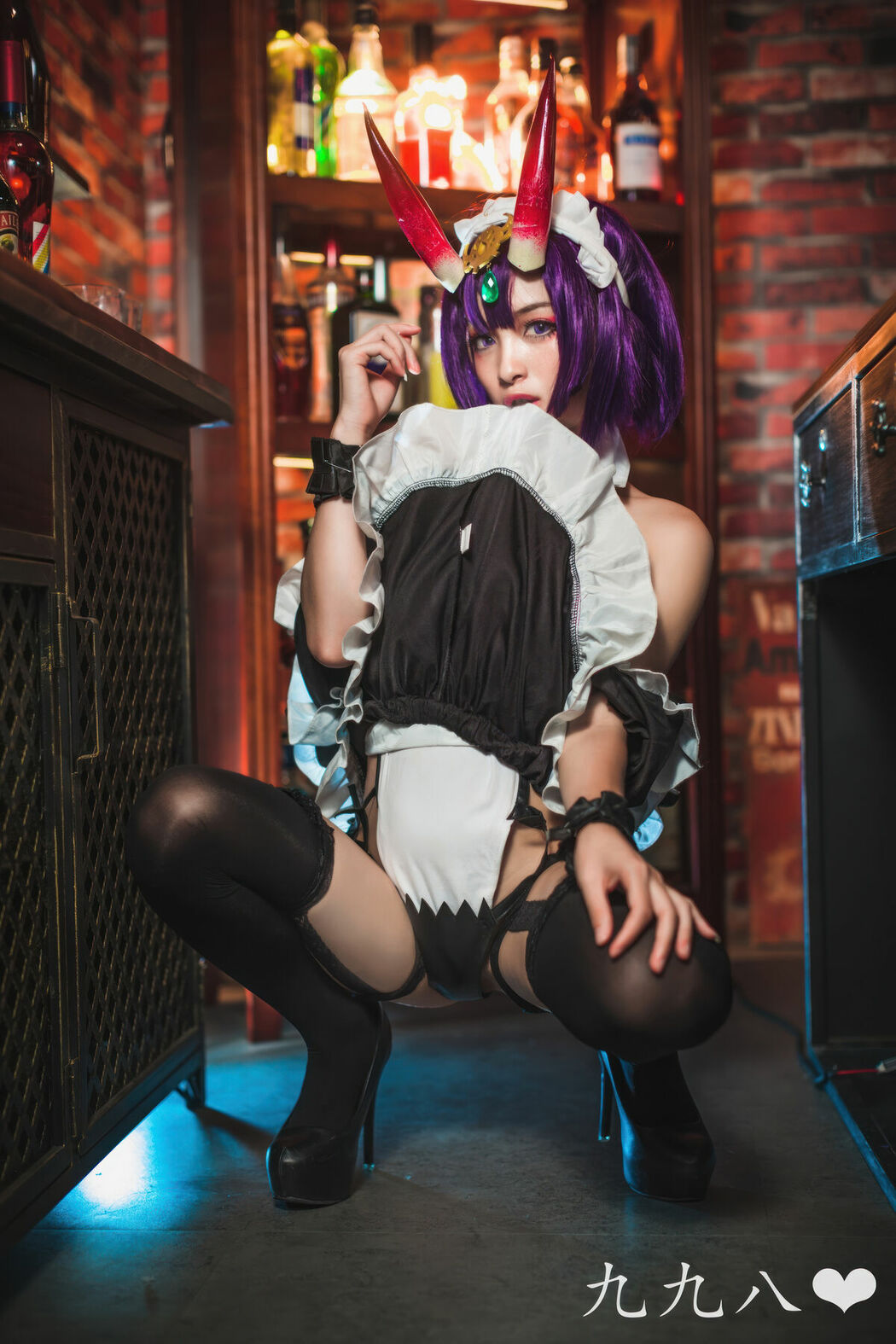 Coser@九九八XY – 酒吞女仆 (71P)