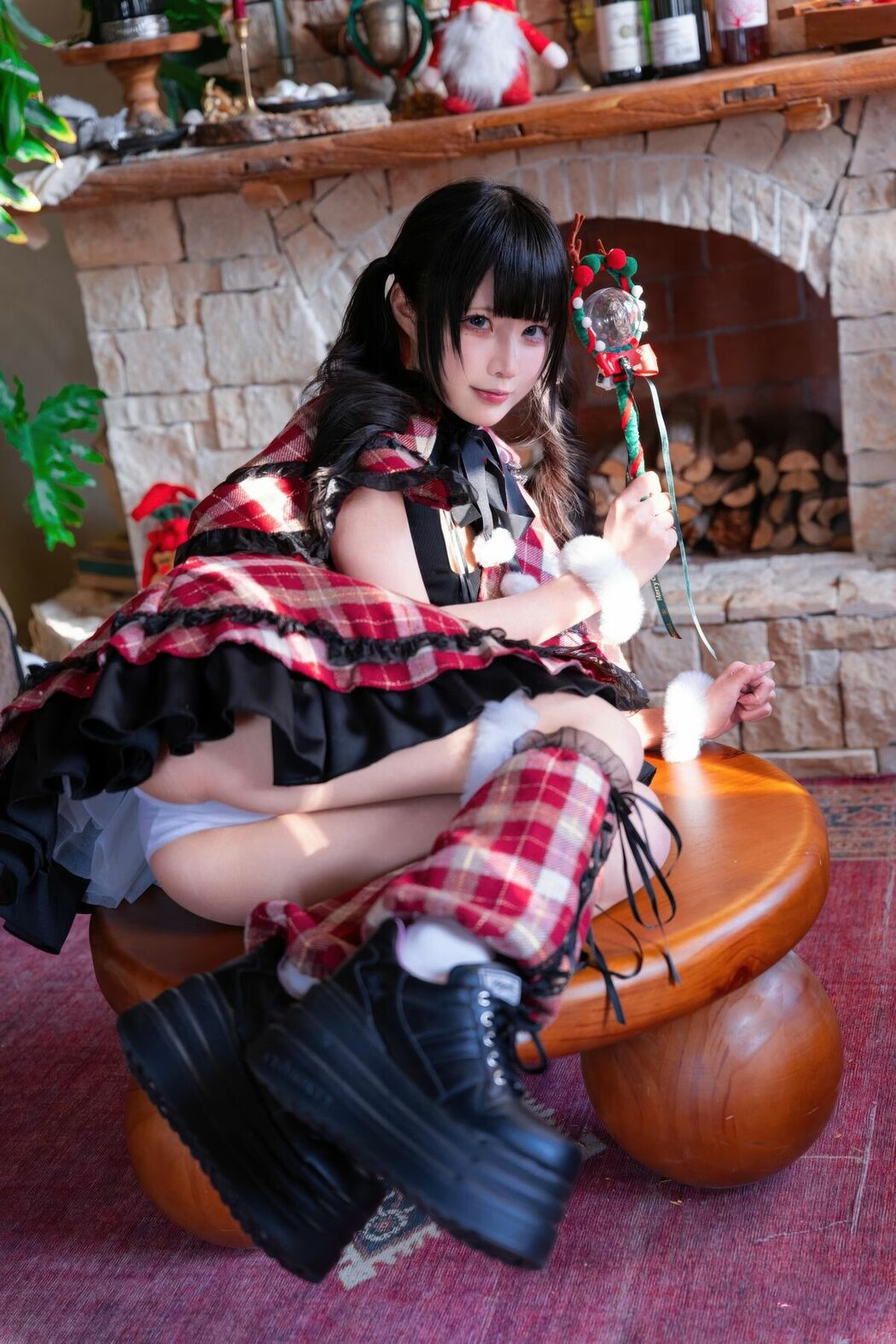 Coser@清水凪 – 圣诞 日夜 Part01 (51P)