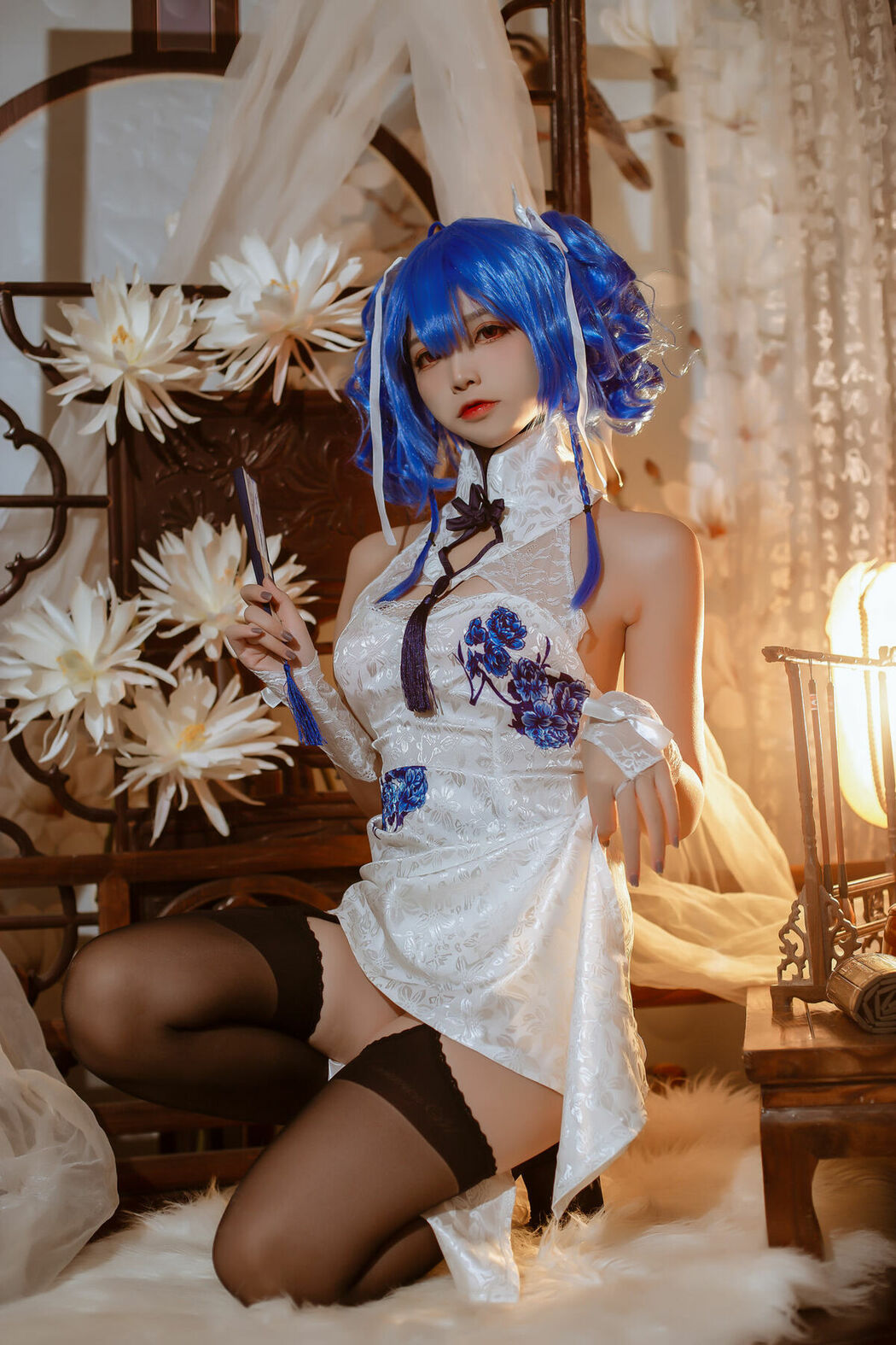Coser@二佐Nisa – 碧蓝航线 圣路易斯 春之华 (30P)