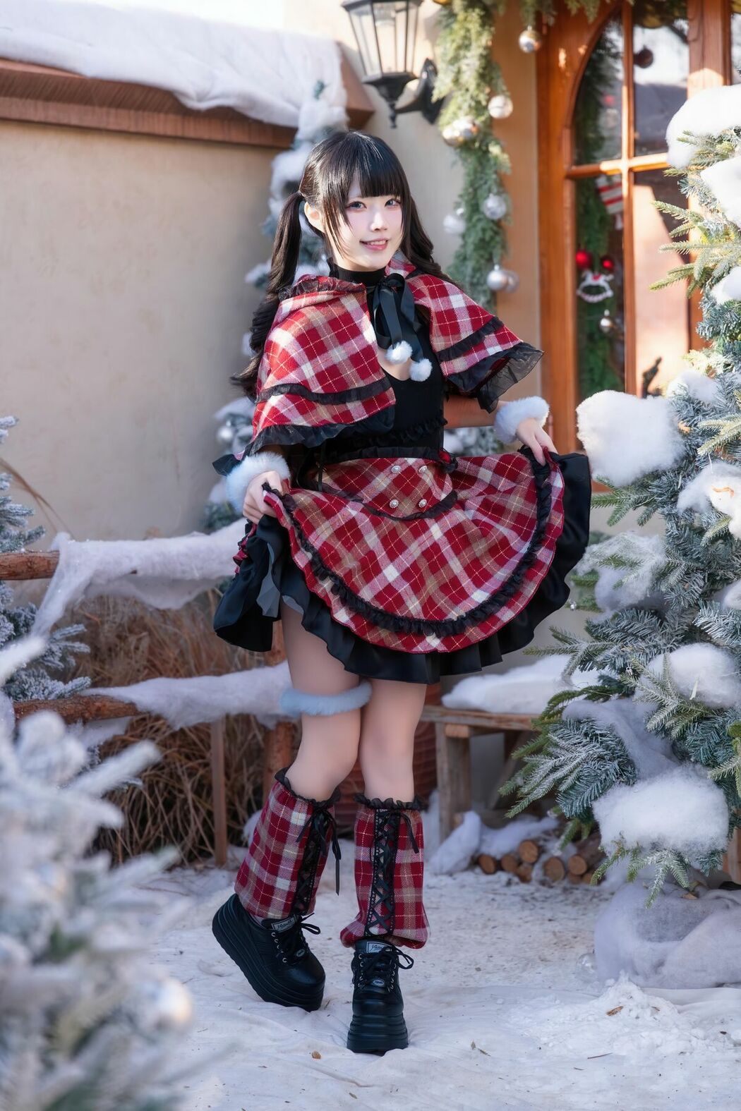 Coser@清水凪 – 圣诞 日夜 Part01 (51P)