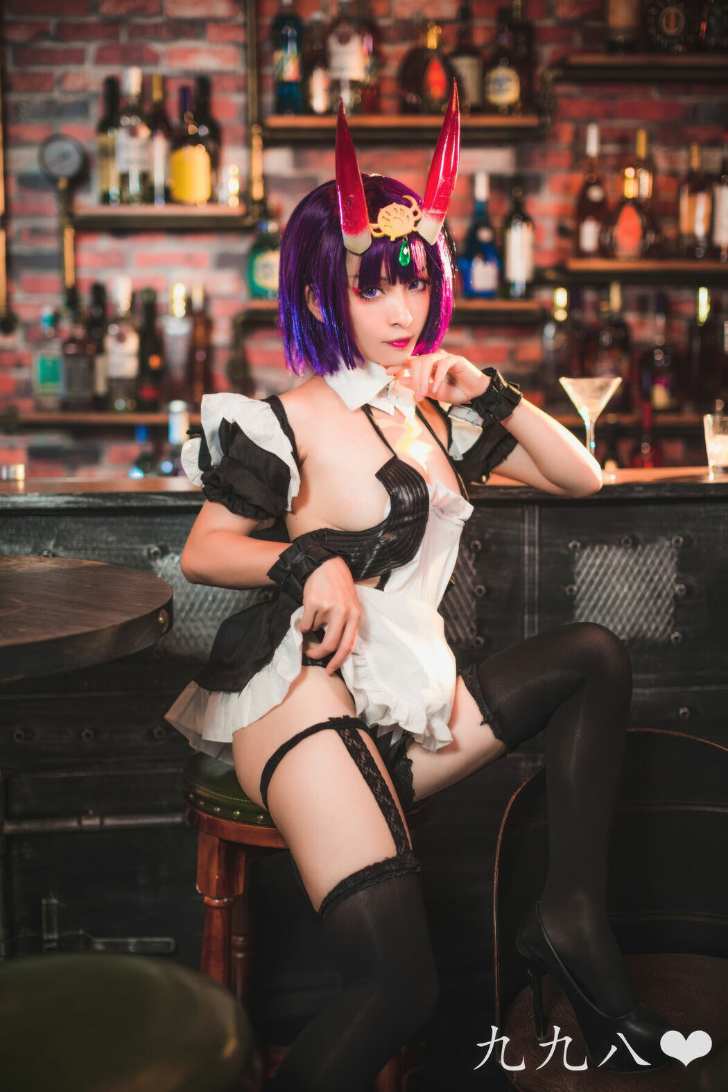 Coser@九九八XY – 酒吞女仆 (71P)