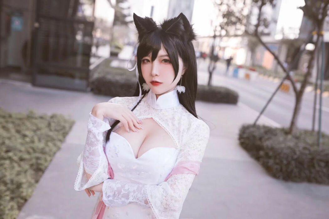 Coser@二佐Nisa – 碧蓝航线 爱宕旗袍 (19P)