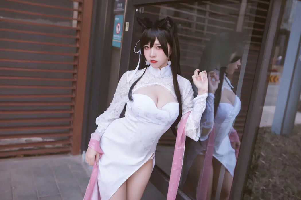 Coser@二佐Nisa – 碧蓝航线 爱宕旗袍 (19P)