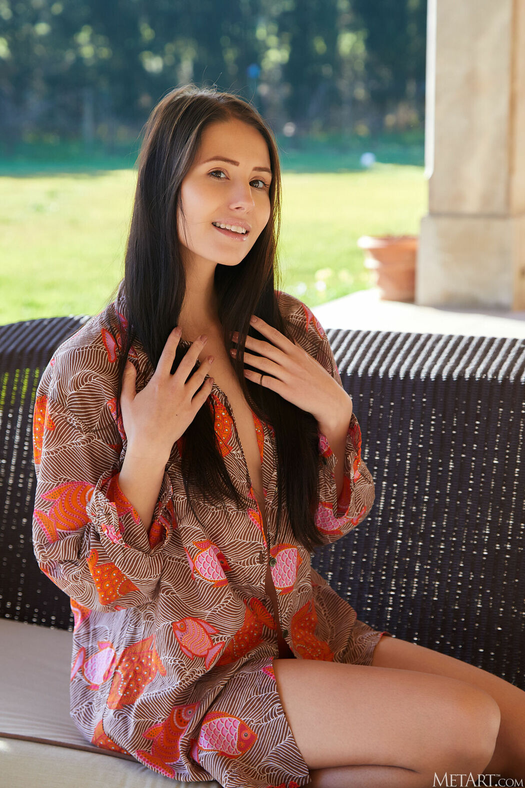 MetArt Vanessa Angel – Patio Flirt Part01 (68P)