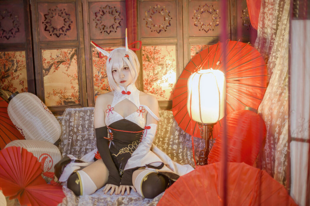 Coser@二佐Nisa – 碧蓝航线 绫波新春旗袍 (28P)