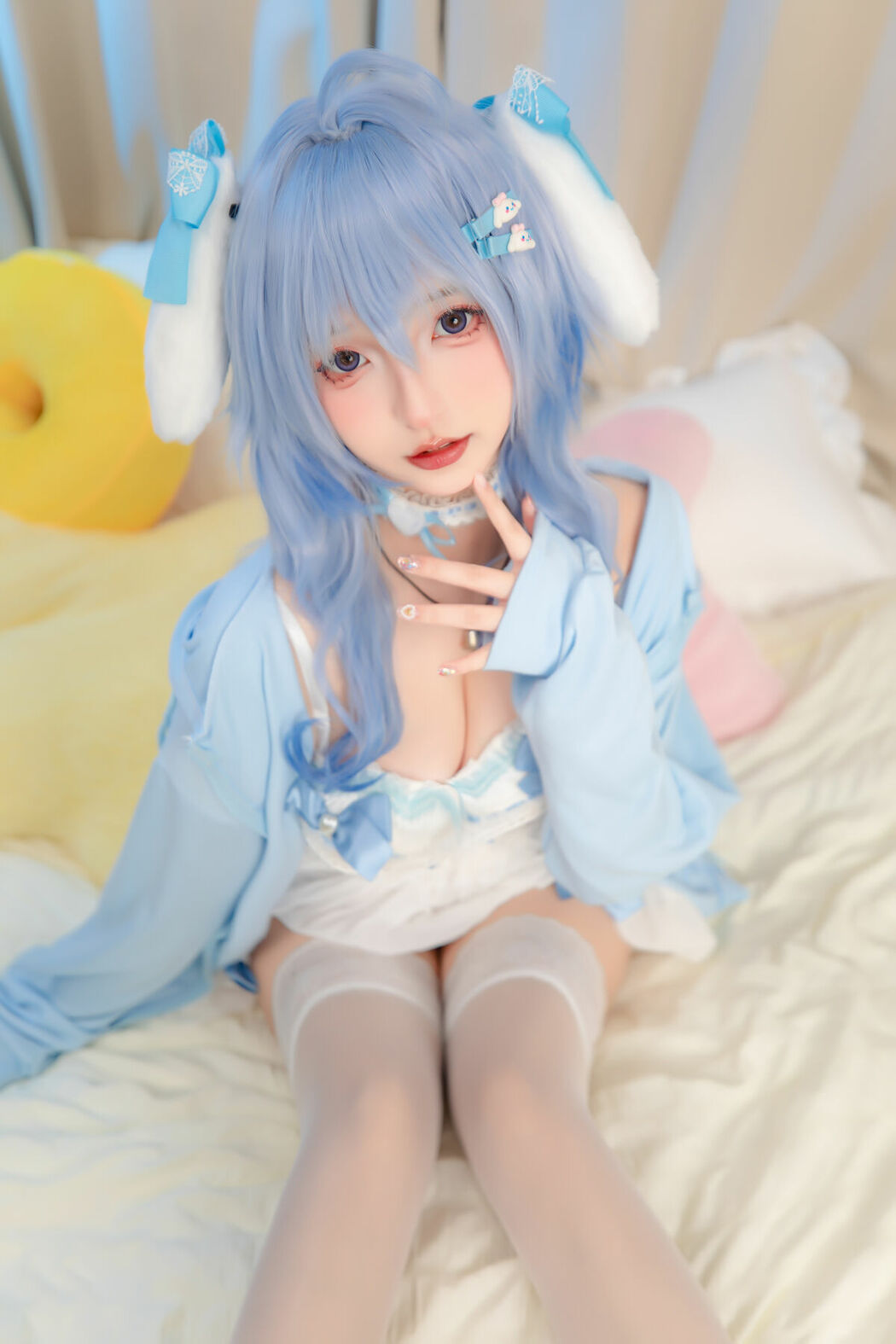 Coser@神楽坂真冬 – 原神 甘雨降临 (76P)