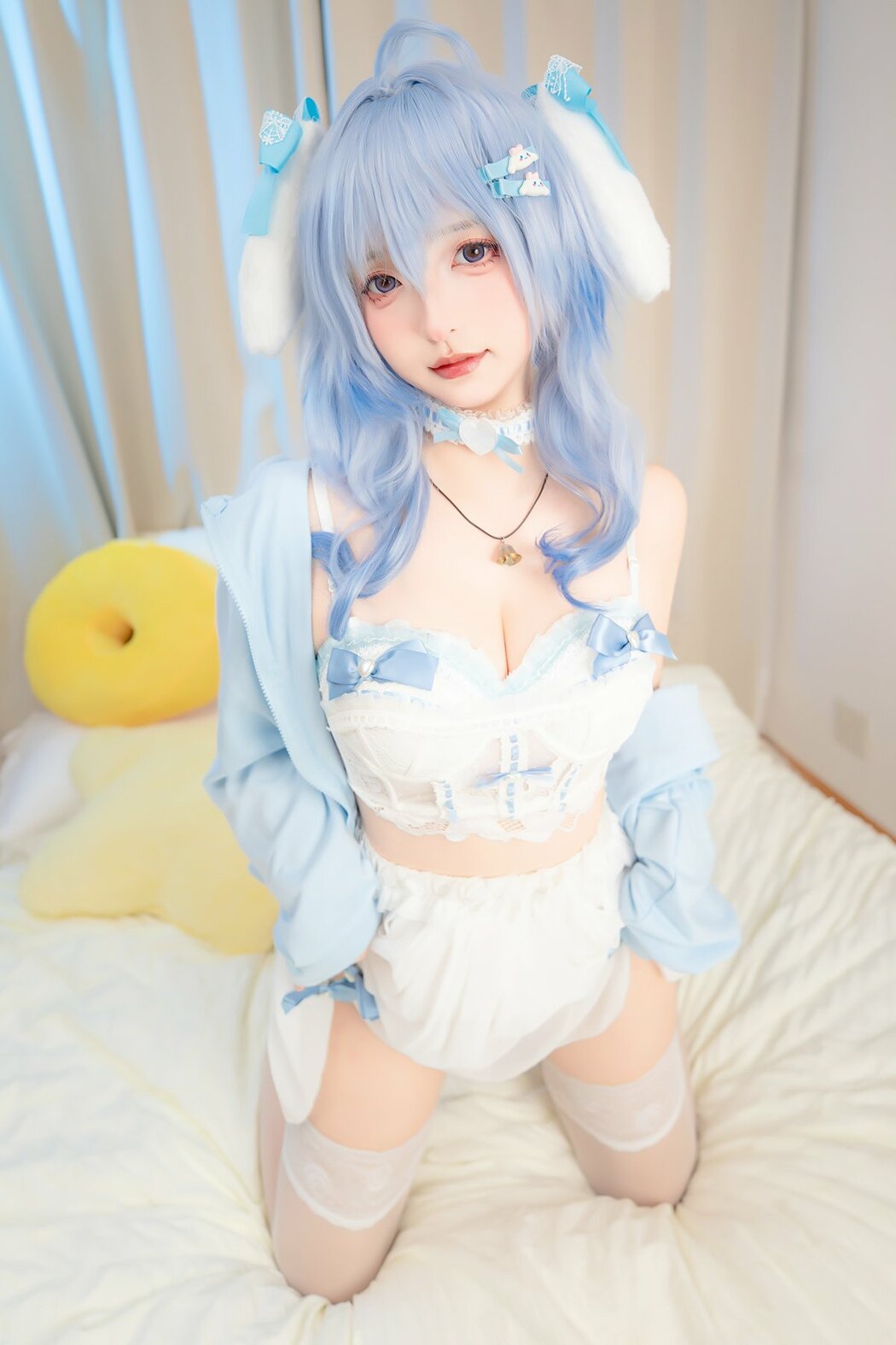 Coser@神楽坂真冬 – 原神 甘雨降临 (76P) Cover Photo