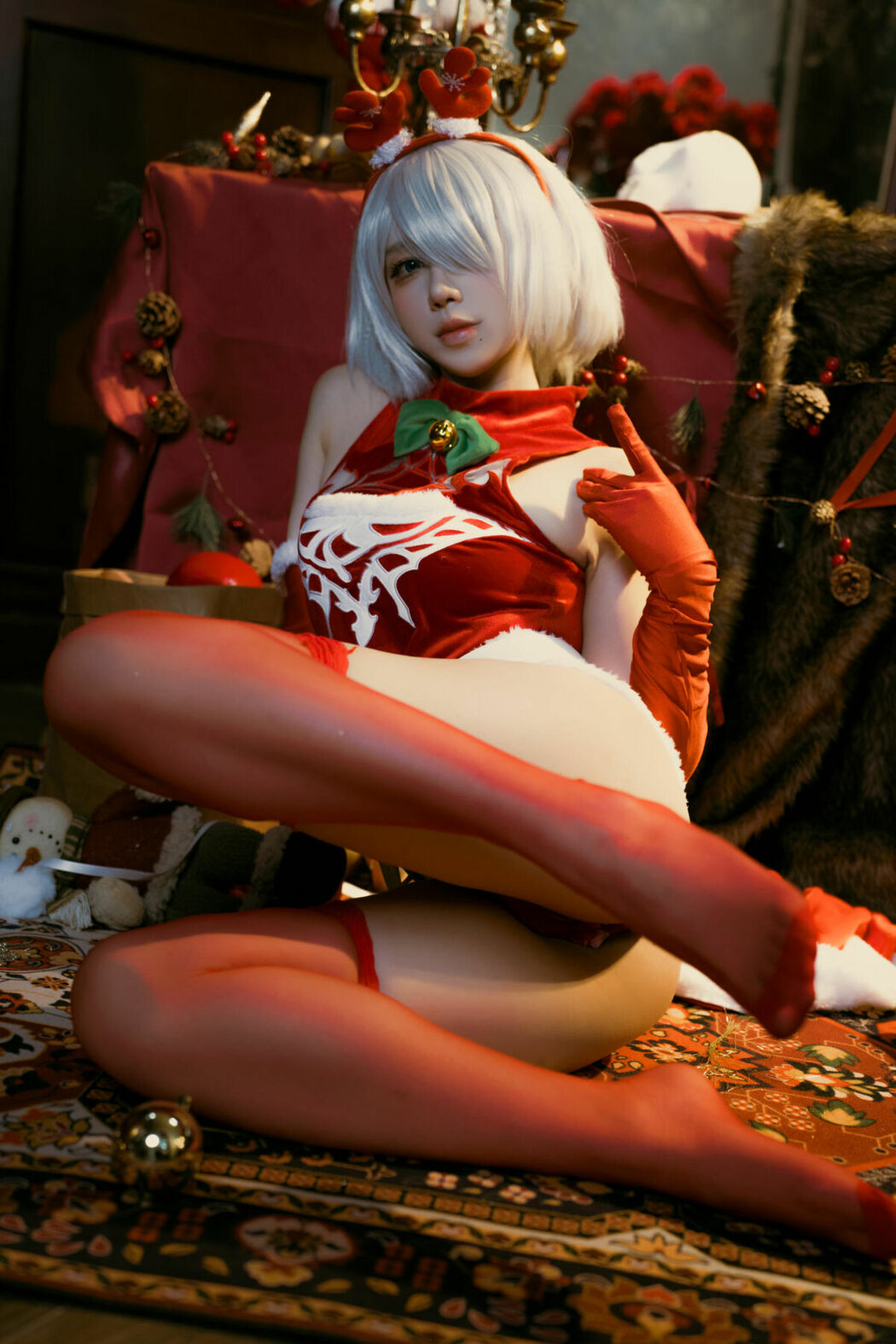 Coser@九曲Jean – 尼尔&middot;机械纪元 2B圣诞 (41P)