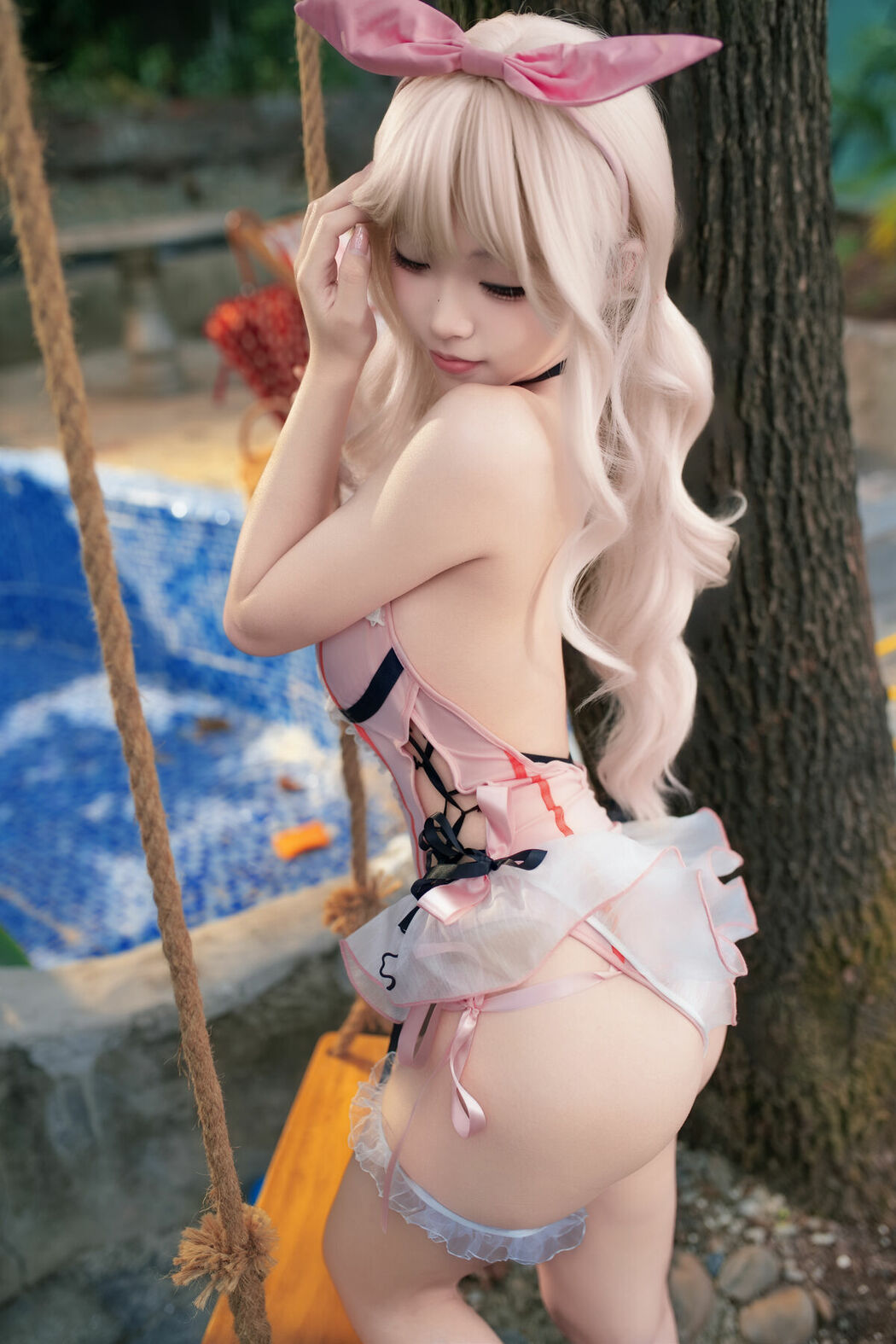Coser@Bangni邦尼 – 永劫无间 沈妙 泳装 (81P)