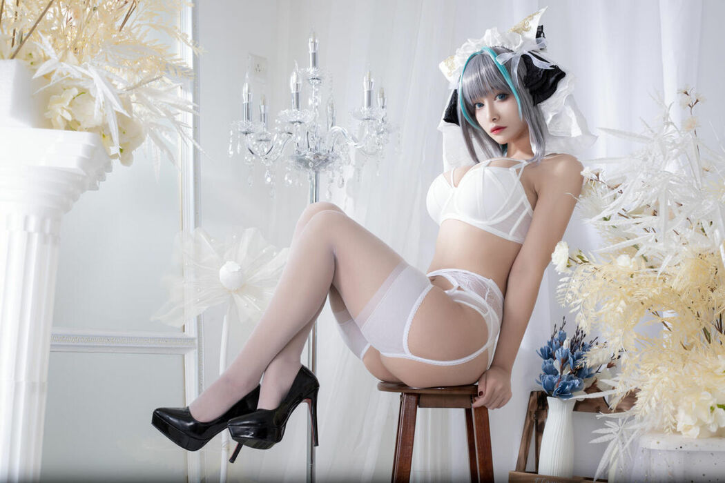 Coser@洛璃LoLiSAMA – 柴郡同人内衣 (67P)