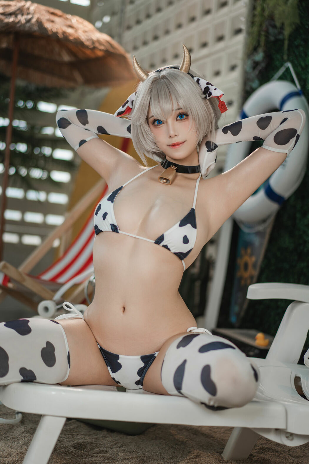 Coser@蜜汁猫裘 – 棕色尘埃 奶牛 Part02 (59P)