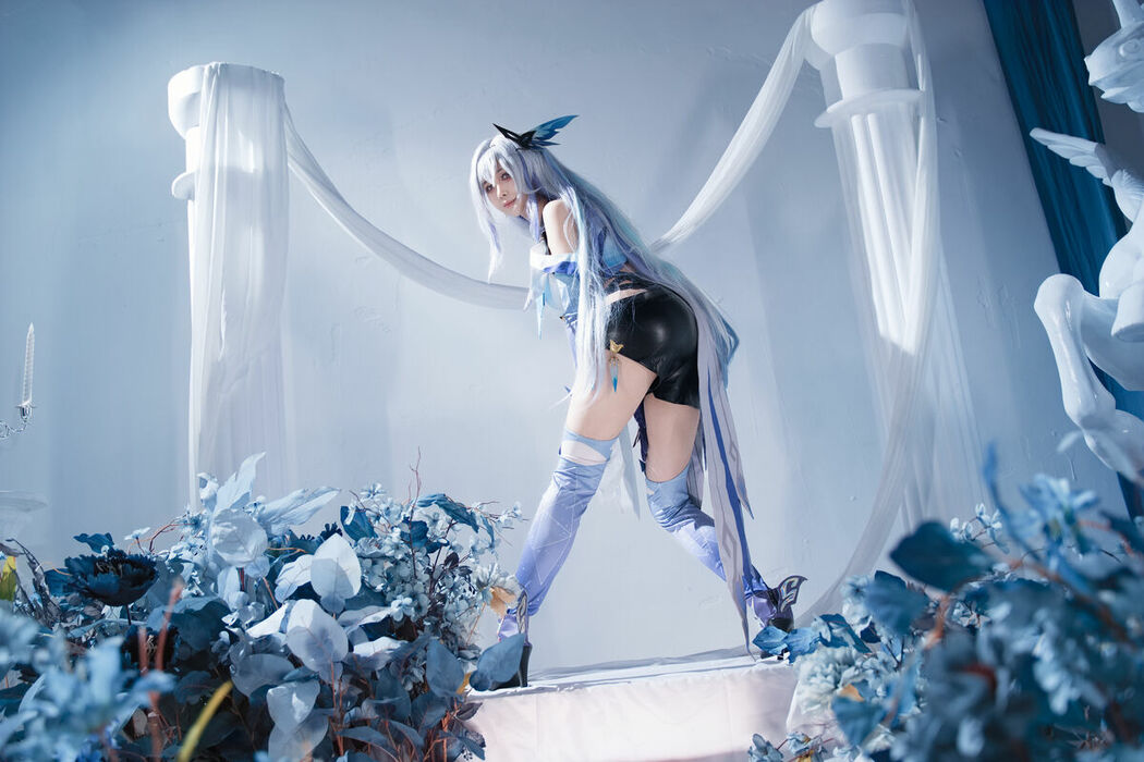 Coser@上杉绘梨落 – 原神 丝柯克 Part02 (60P)