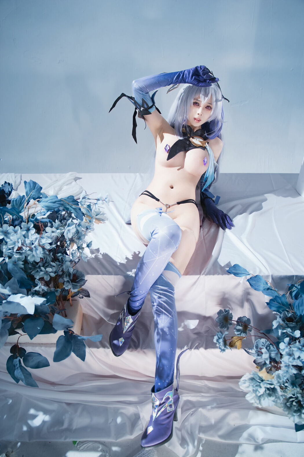 Coser@上杉绘梨落 – 原神 丝柯克 Part02 (60P)