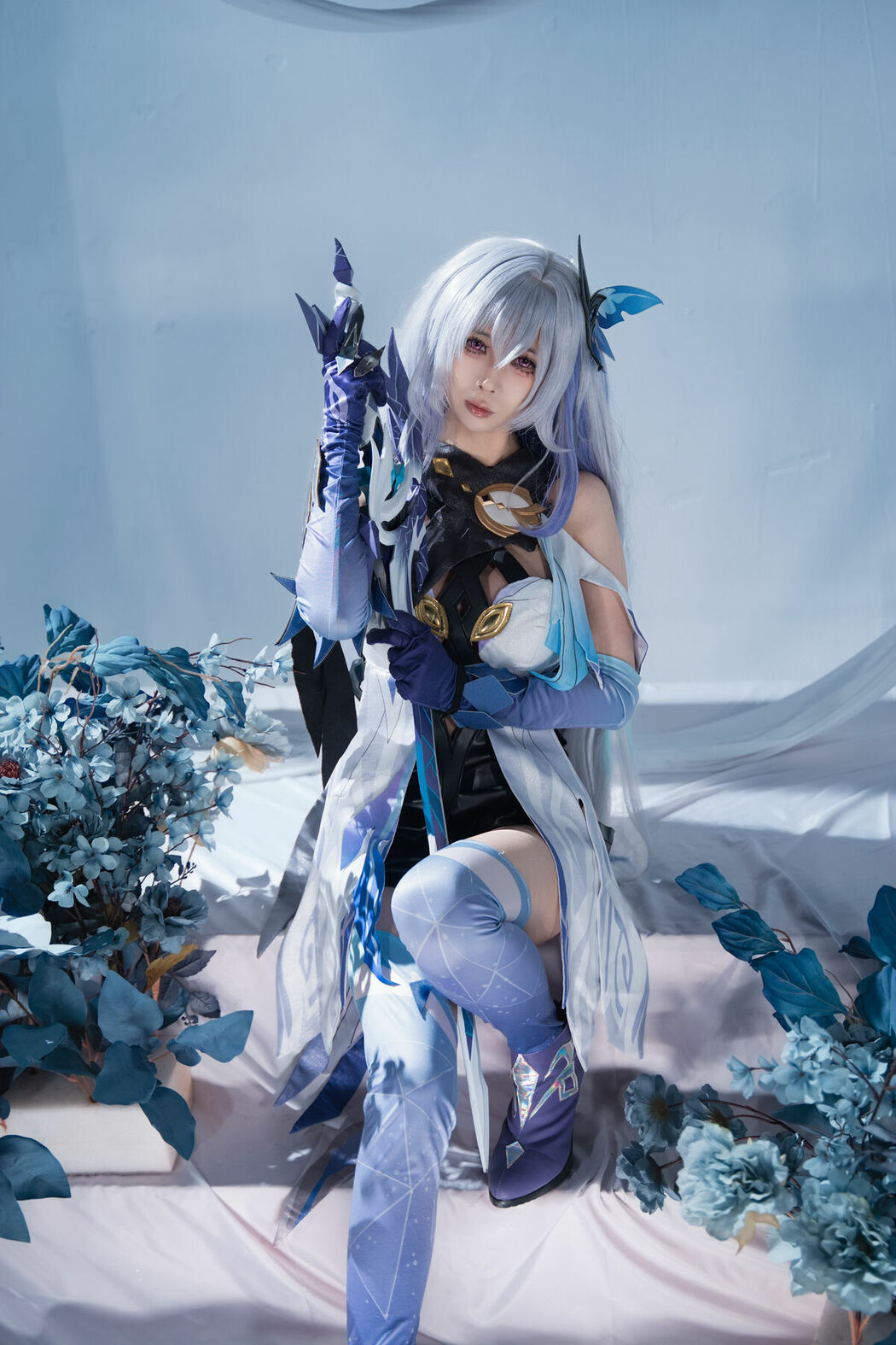 Coser@上杉绘梨落 – 原神 丝柯克 Part01 (60P)