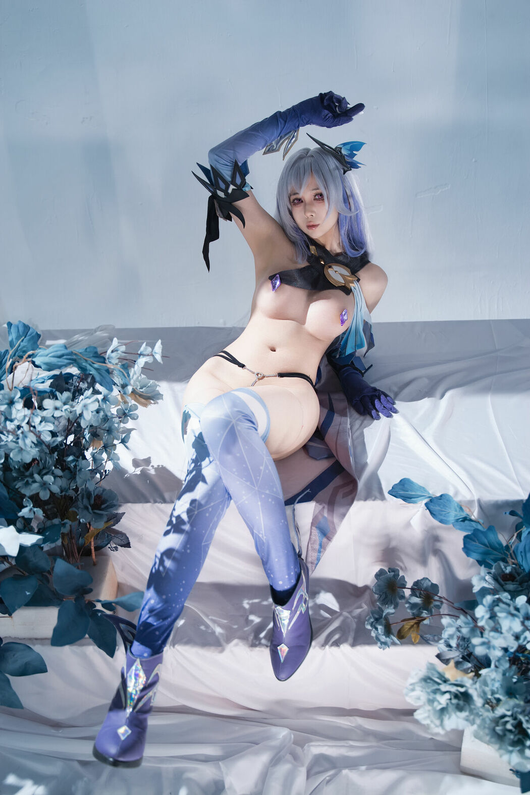 Coser@上杉绘梨落 – 原神 丝柯克 Part01 (60P)