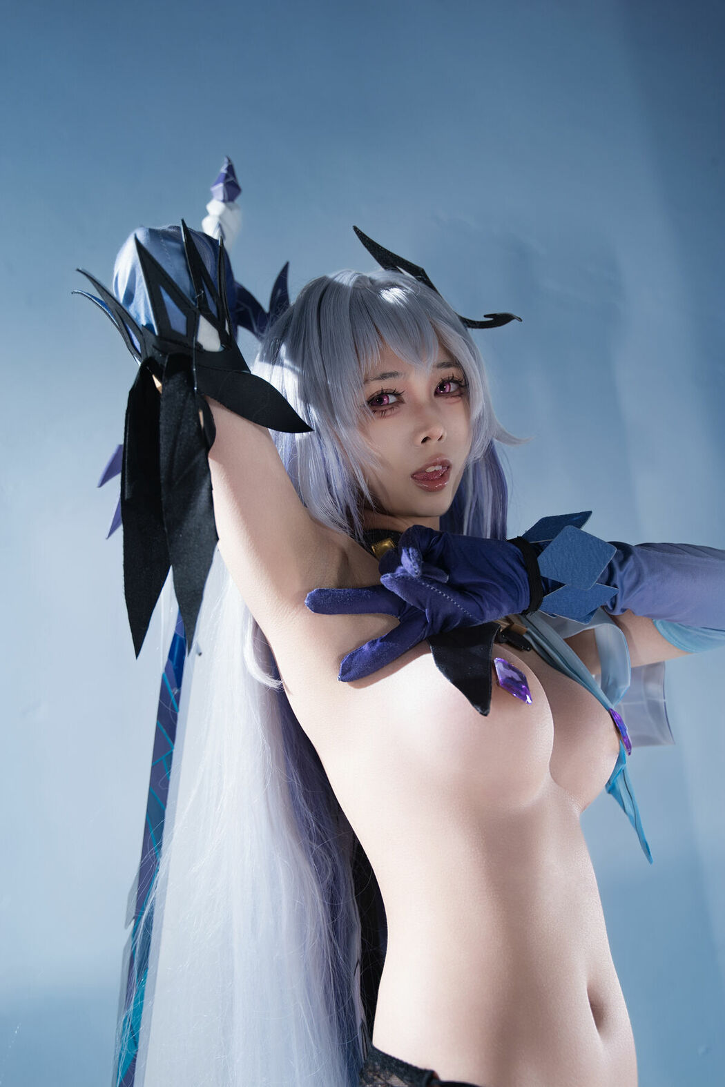 Coser@上杉绘梨落 – 原神 丝柯克 Part02 (60P)