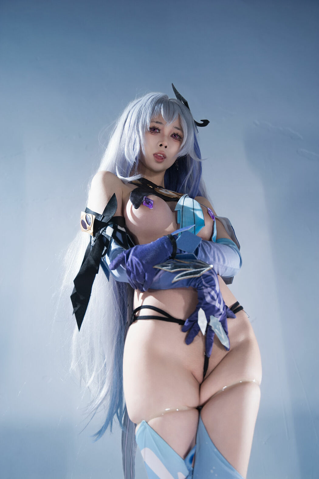 Coser@上杉绘梨落 – 原神 丝柯克 Part01 (60P)