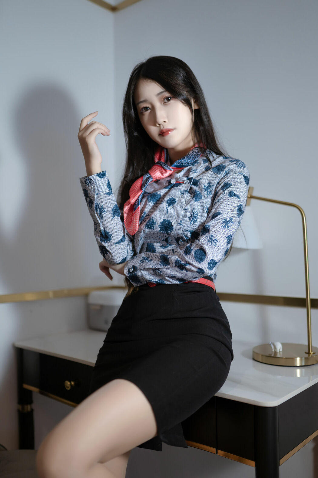 Coser@不呆猫 – 东航空姐制服 (67P – 1V)