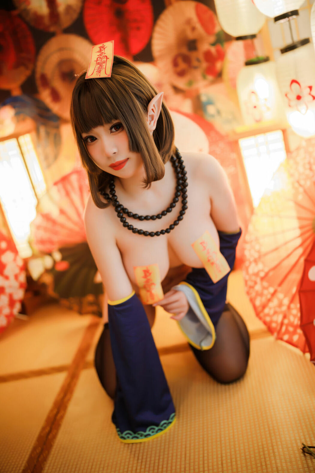 Coser@胡桃猫Kurumineko And 十万珍吱伏特 – 巫女And僵尸 Part01 (62P)