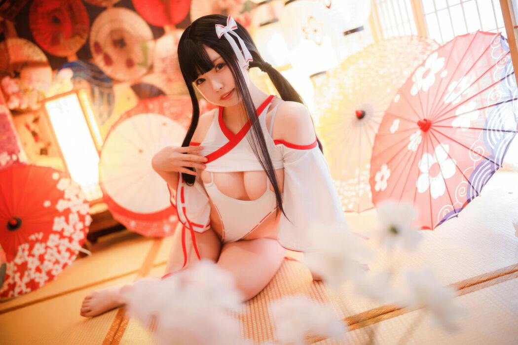 Coser@胡桃猫Kurumineko And 十万珍吱伏特 – 巫女And僵尸 Part01 (62P)