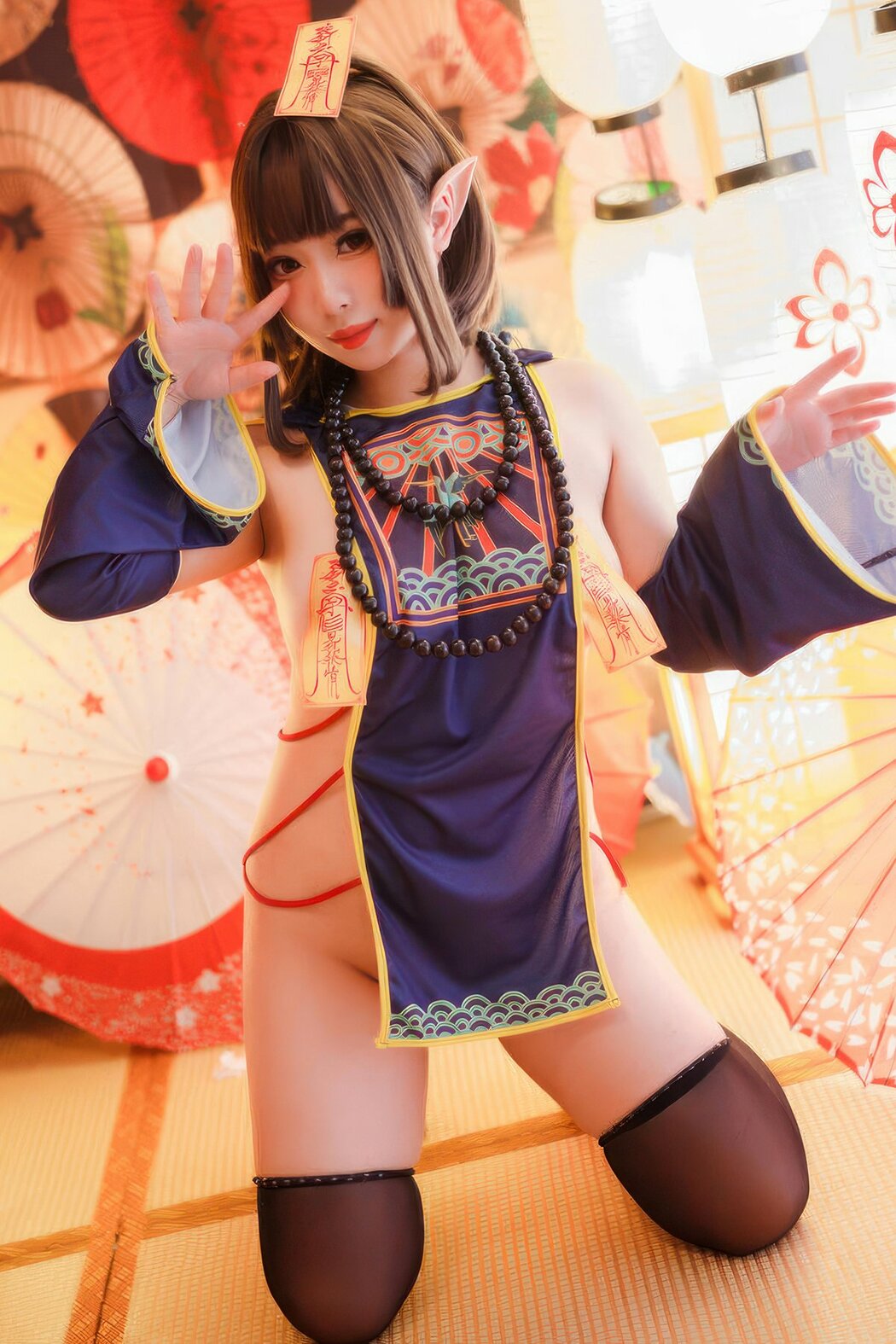 Coser@胡桃猫Kurumineko And 十万珍吱伏特 – 巫女And僵尸 Part02 (61P) Cover Photo